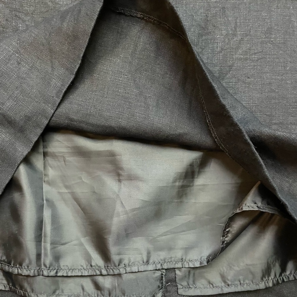 Plus Size Linen Skirt by Kim Rogers - Picture 7 of 10